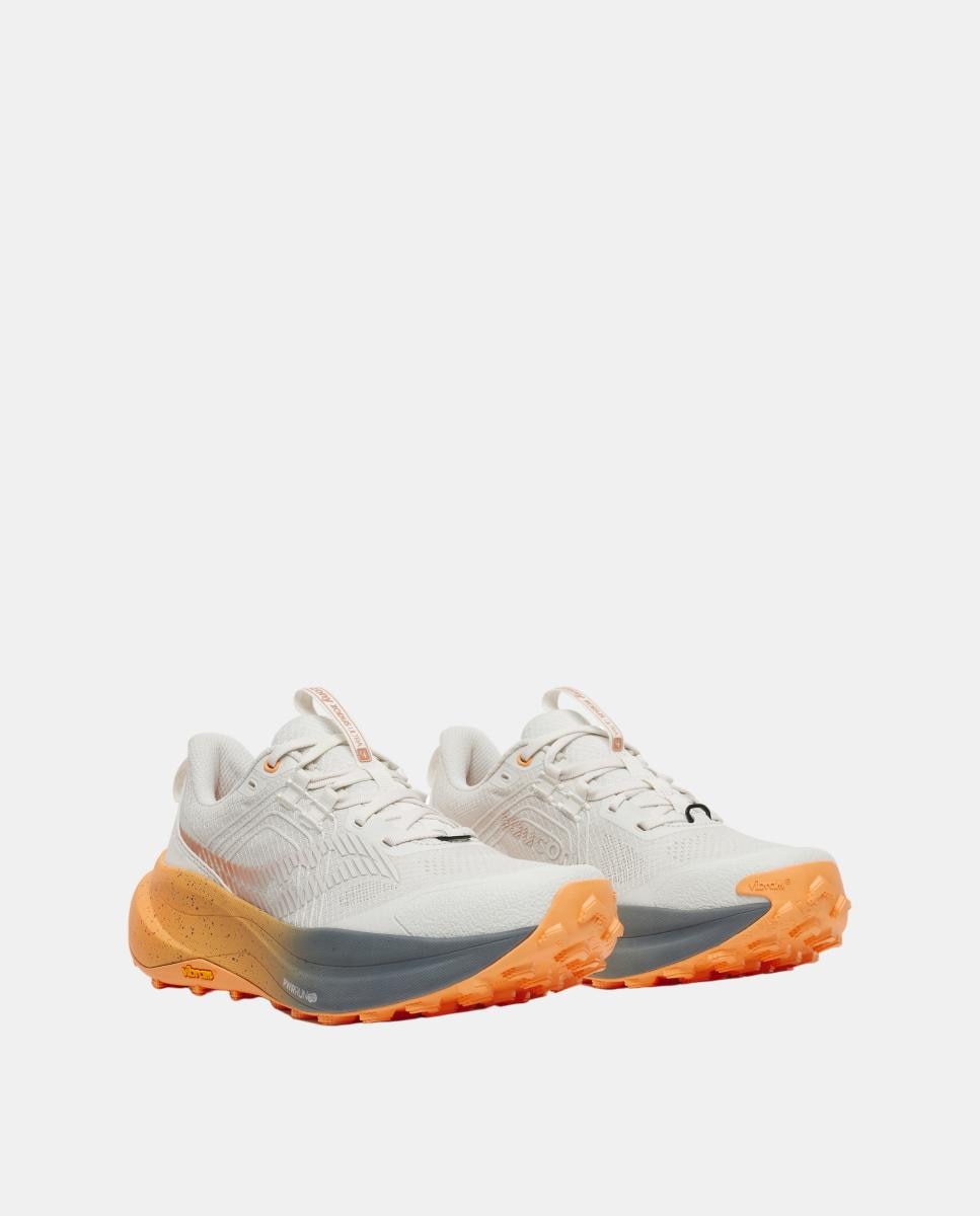 Sapatilhas de Running de Mulher XODUS ULTRA 4 Saucony Cinzento / Laranja-2