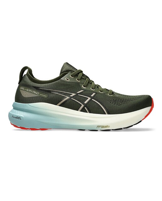 Sapatilhas de Running de Homem Gel-Kayano 31 Verde / Preto-1