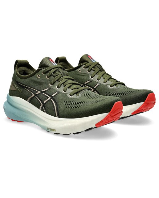 Sapatilhas de Running de Homem Gel-Kayano 31 Verde / Preto-2