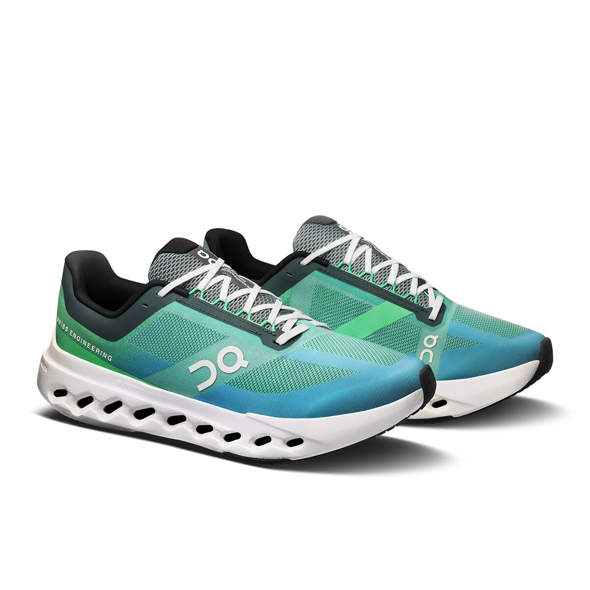 Sapatilhas de Running de Homem Cloudsurfer Next Verde-2