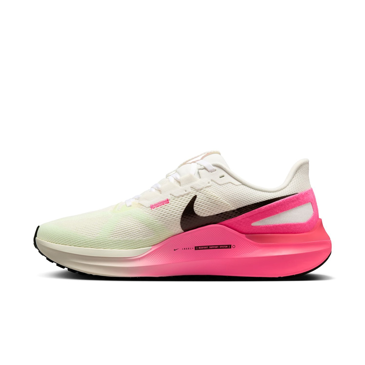 Sapatilhas de Running de Homem Structure 25 CM Branco-4