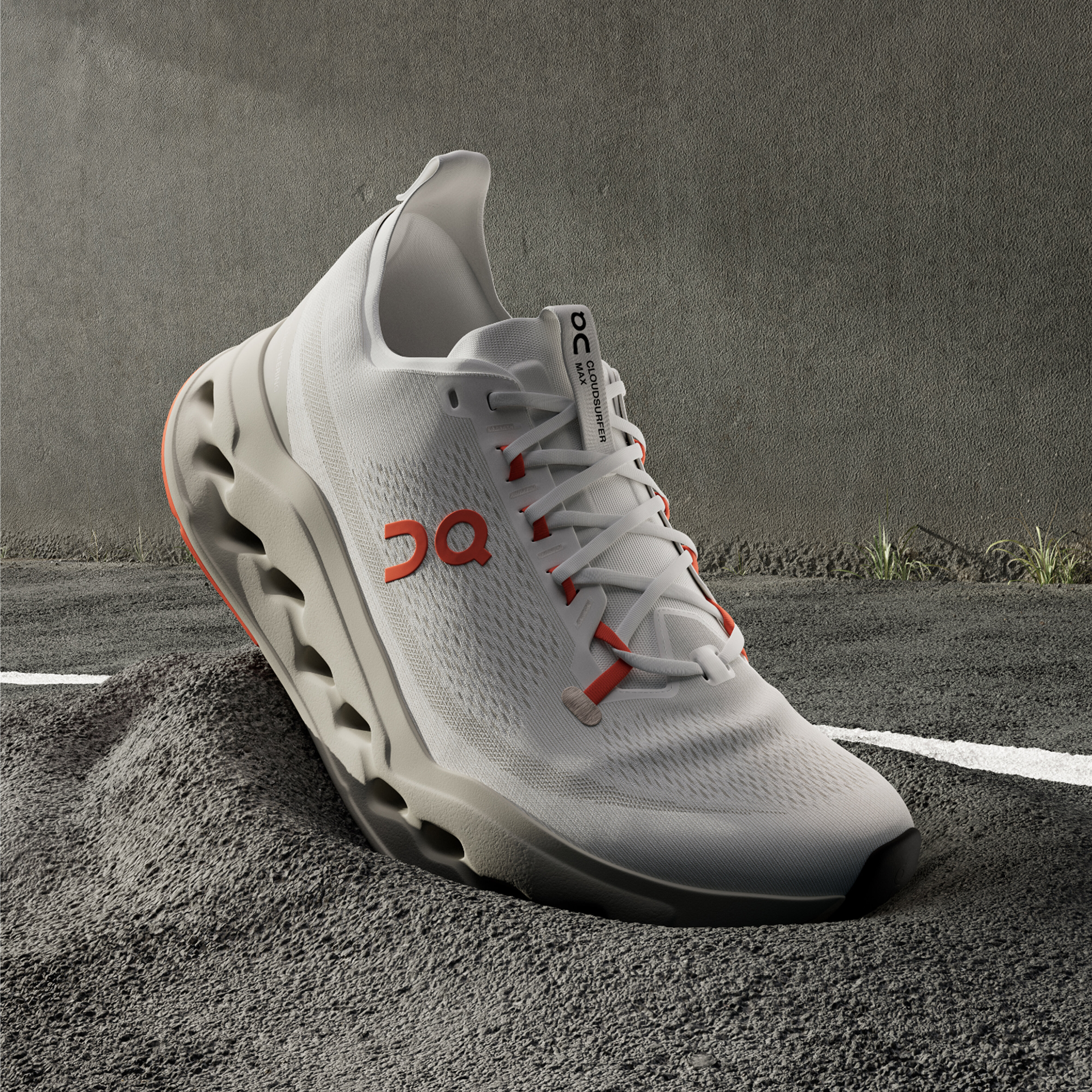 Zapatillas de running de hombre Cloudsurfer Max On - Blanco Blanco-4