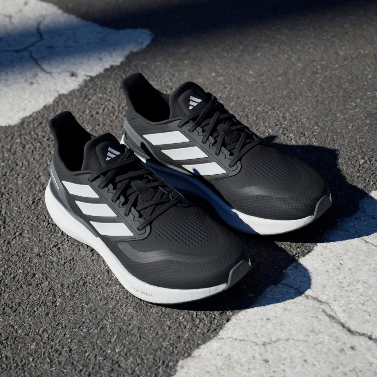 Sapatilhas de Running de Homem Pureboost 5 Preto-9