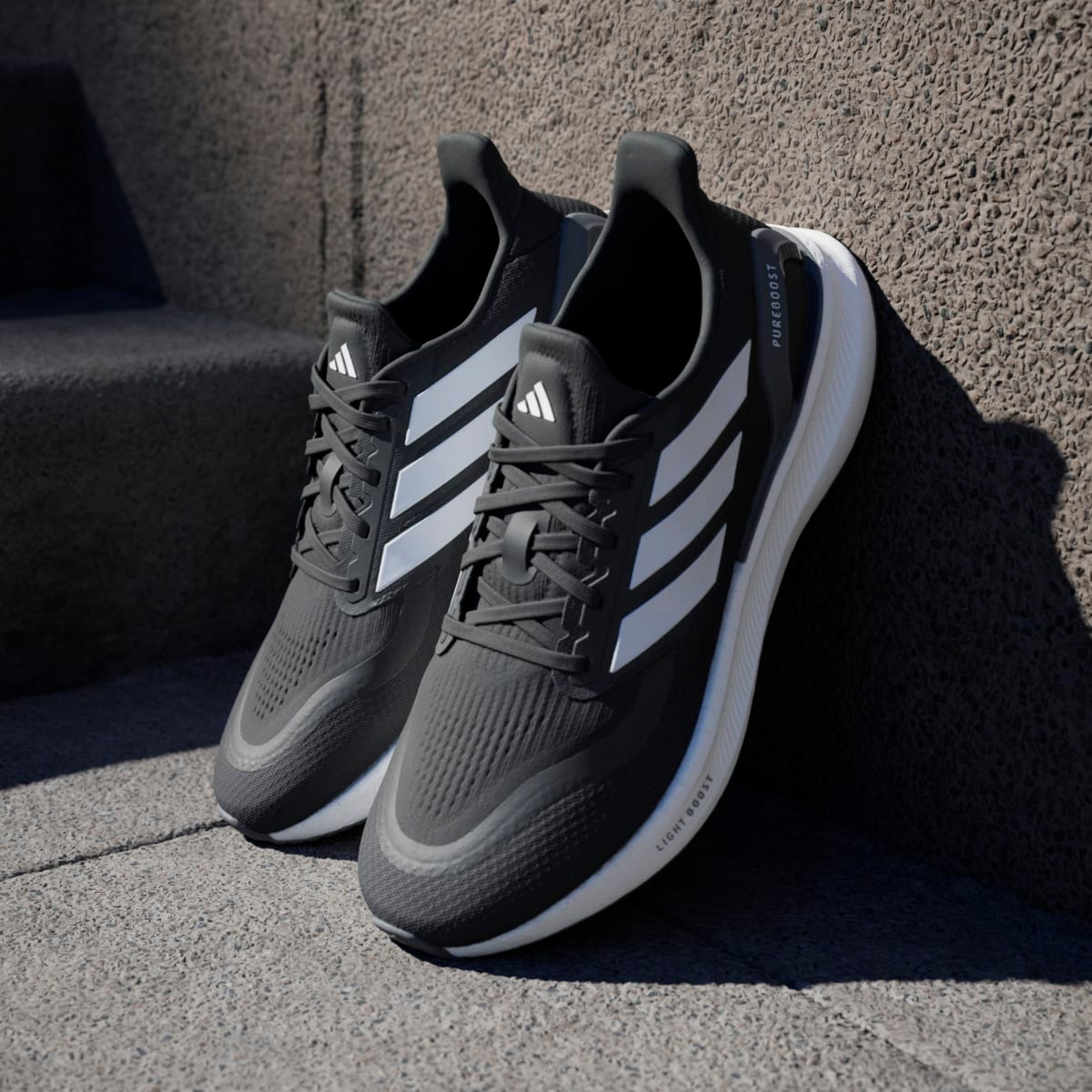 Sapatilhas de Running de Homem Pureboost 5 Preto-10