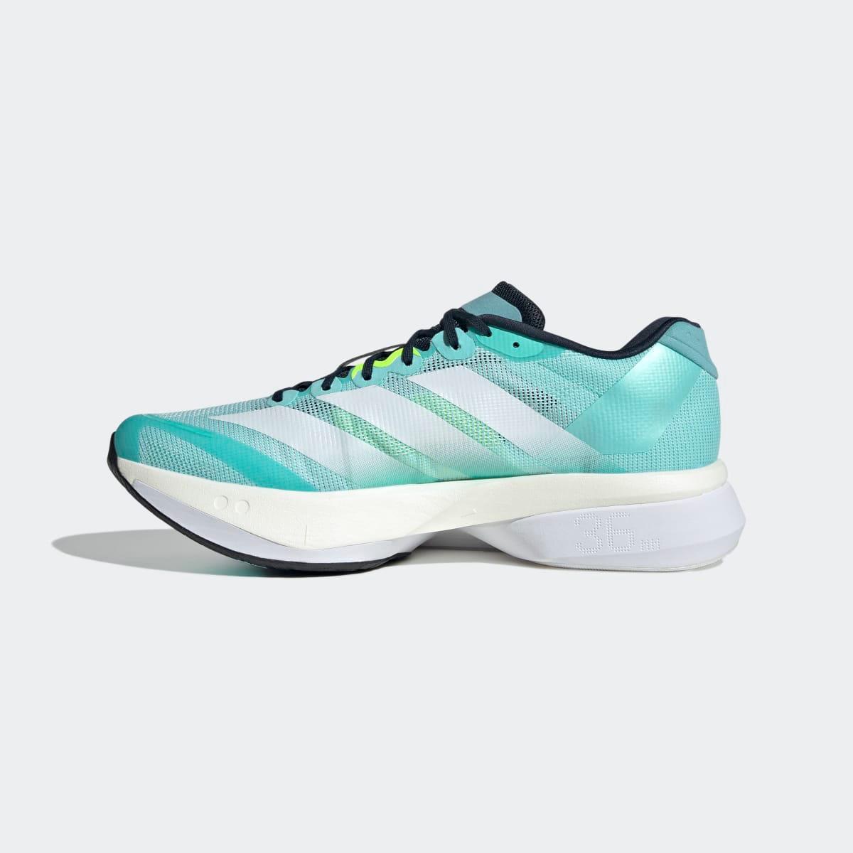 Sapatilhas de Running de Homem Adizero Boston 13 Turquesa-4