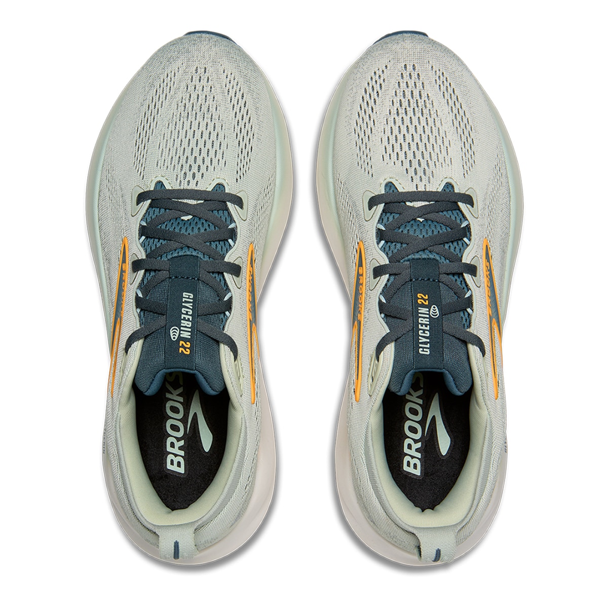 Sapatilhas de Running de Homem Glycerin 22 Cinzento / Laranja-3