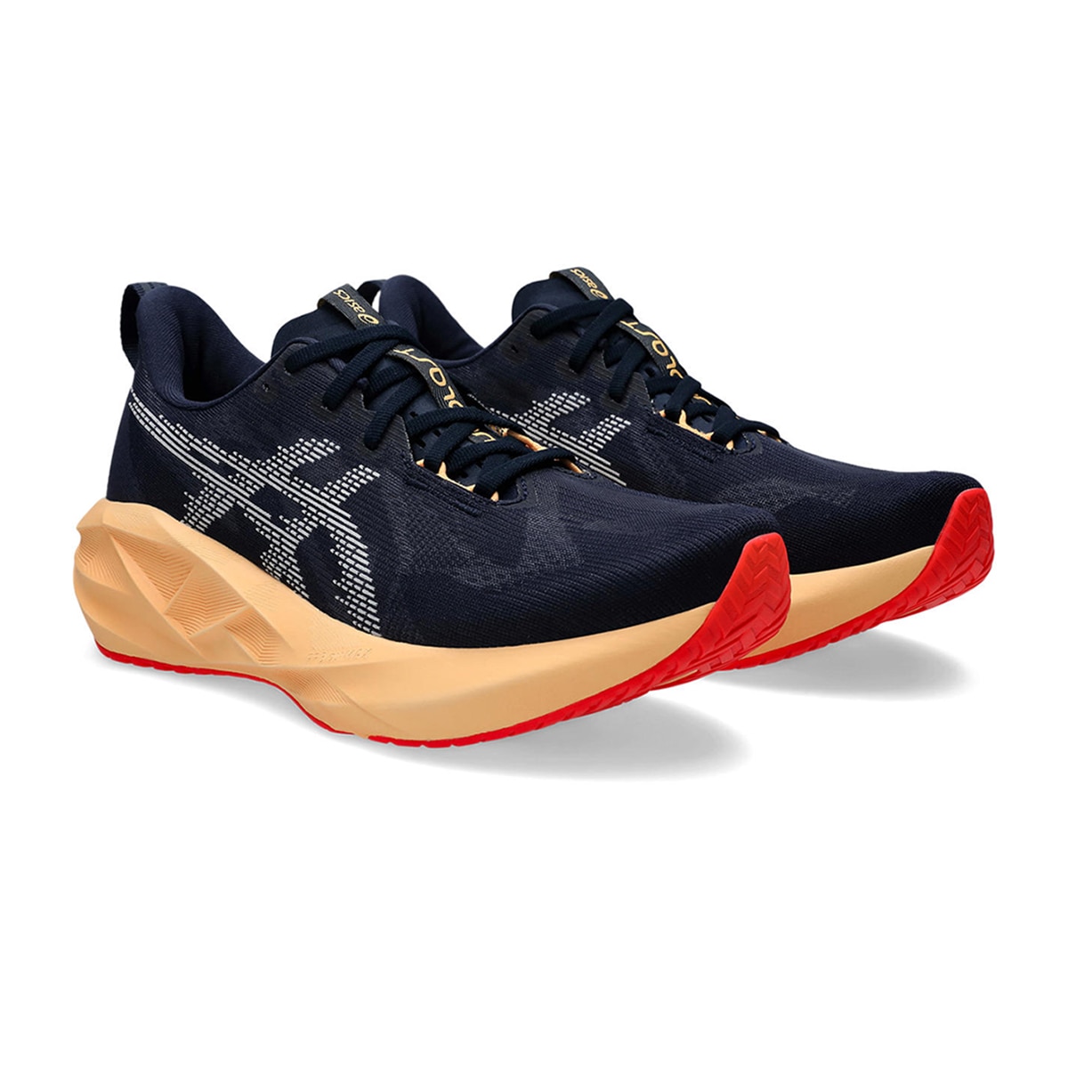 Sapatilhas de Running de Homem Novablast 5 Azul / Laranja-2