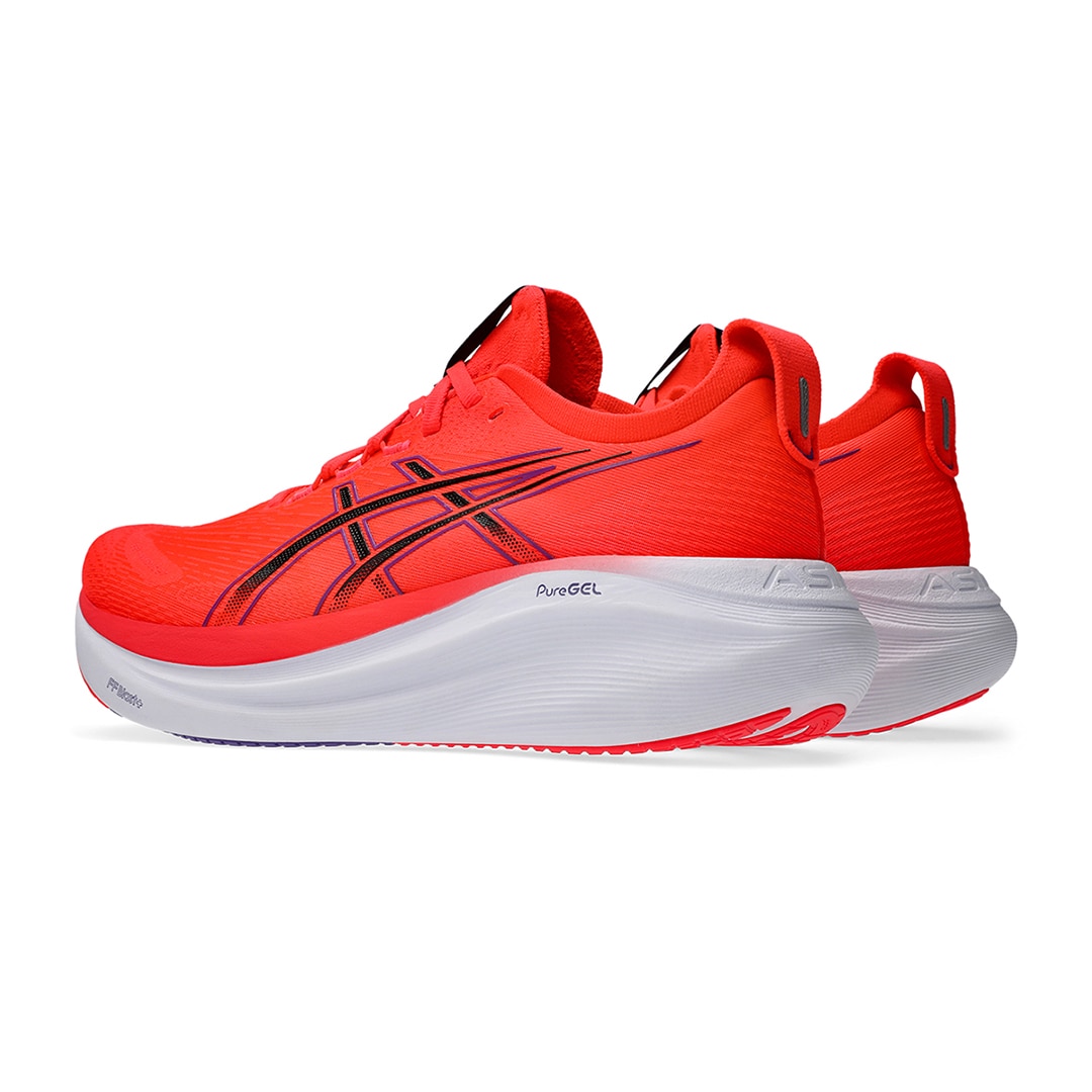Sapatilhas de Running de Homem Gel-Nimbus 27 Vermelho / Preto-5