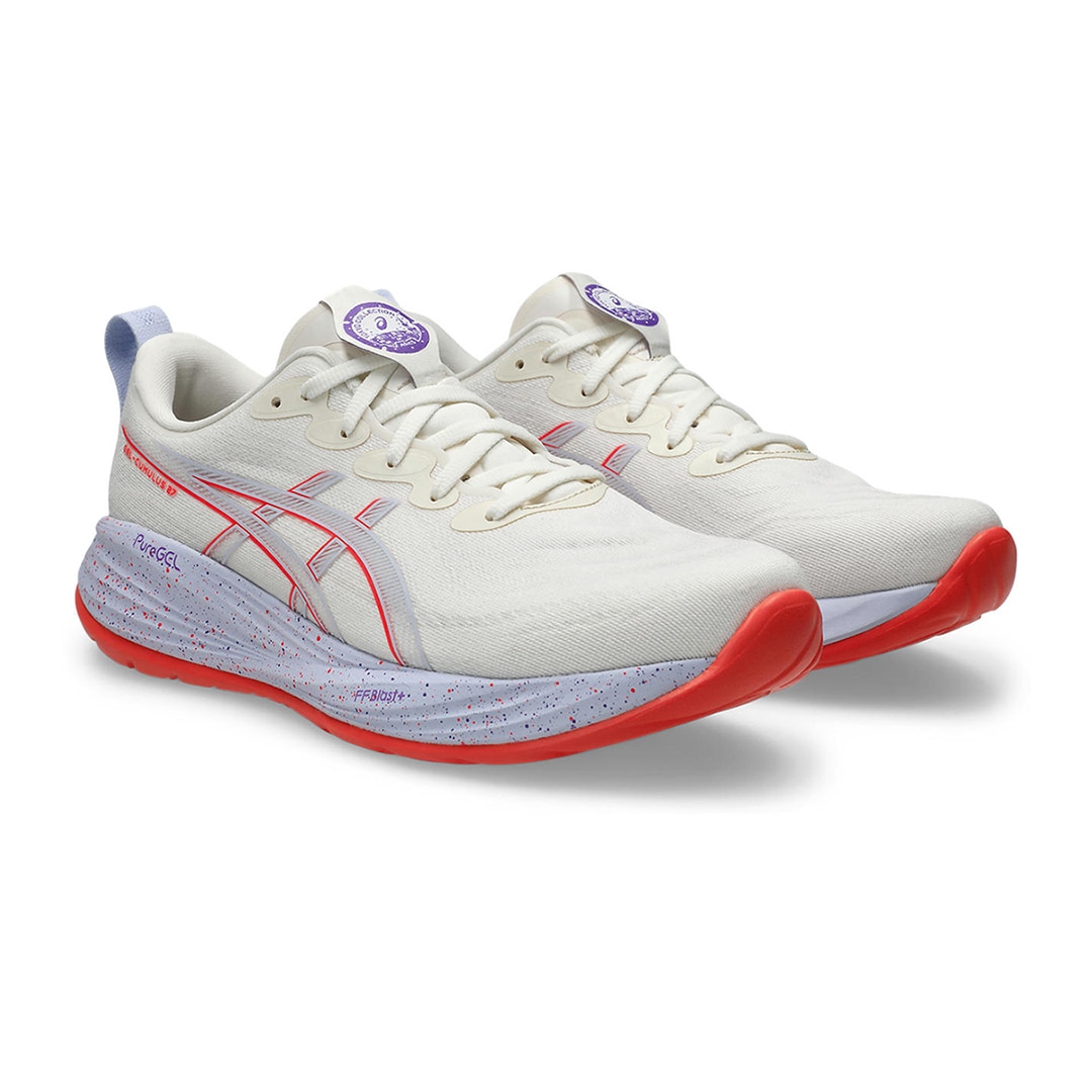 Sapatilhas de Running de Homem Gel-Cumulus 27 Tokyo Branco / Lilás-2