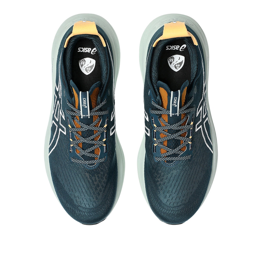 Sapatilhas de Running de Homem Gel-Nimbus 27 Tr Bege / Azul-3
