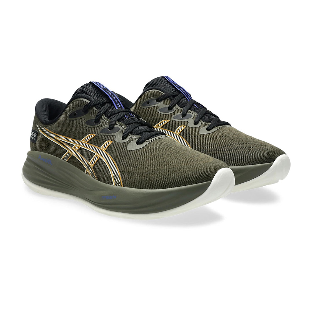 Sapatilhas de Running de Homem Gel-Cumulus 27 Gtx Castanho / Verde-2
