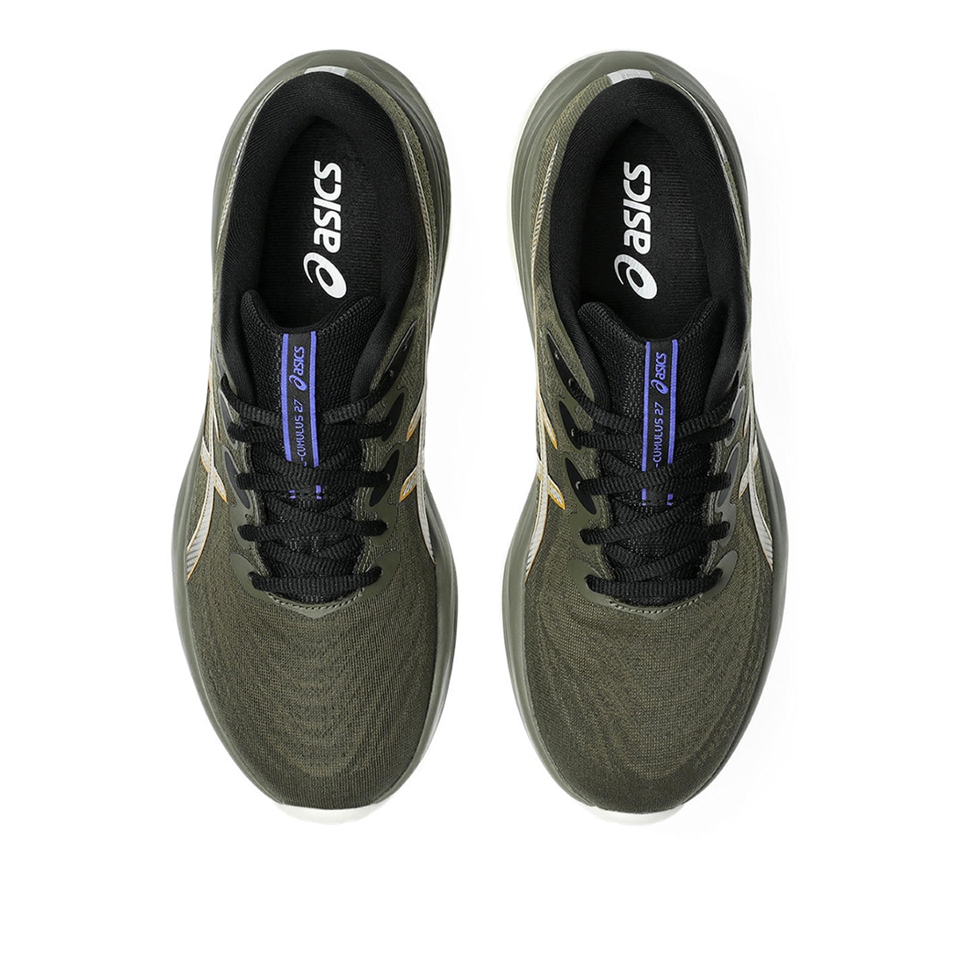 Sapatilhas de Running de Homem Gel-Cumulus 27 Gtx Castanho / Verde-3