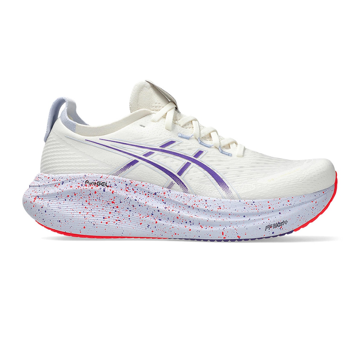 Sapatilhas de Running de Homem Gel-Nimbus 27 Tokyo Branco / Lilás-1