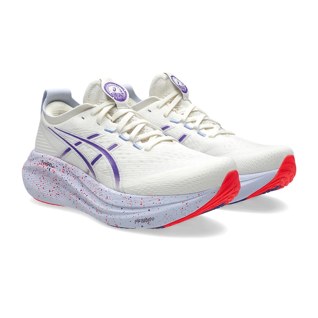 Sapatilhas de Running de Homem Gel-Nimbus 27 Tokyo Branco / Lilás-2