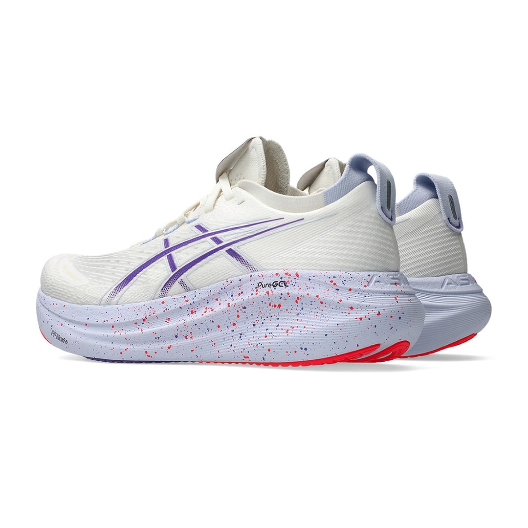 Sapatilhas de Running de Homem Gel-Nimbus 27 Tokyo Branco / Lilás-5