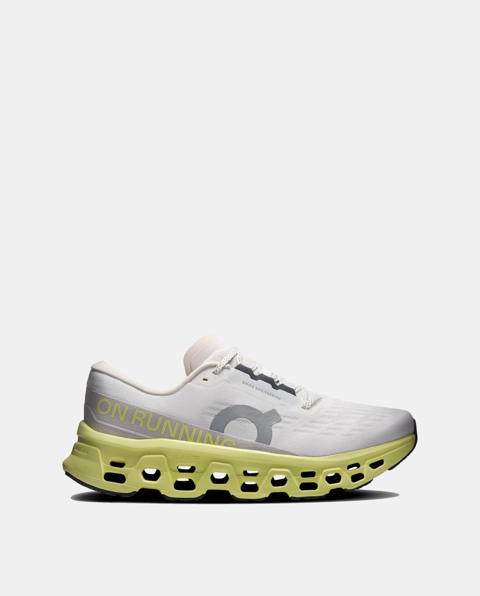 Zapatillas Running Hombre Cloudmonster 3 ON - Blanco / Amarillo Blanco / Amarillo-1