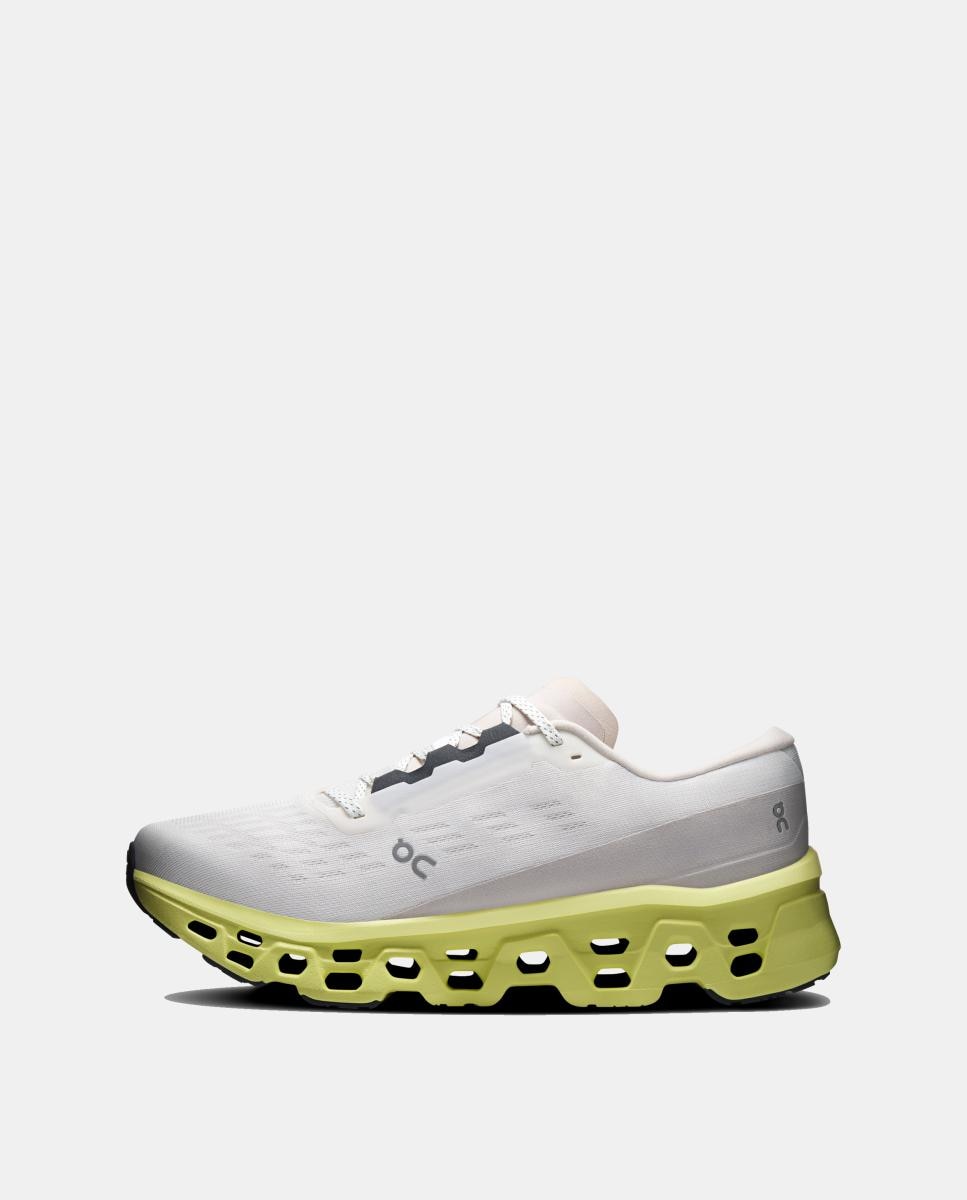 Zapatillas Running Hombre Cloudmonster 3 ON - Blanco / Amarillo Blanco / Amarillo-4