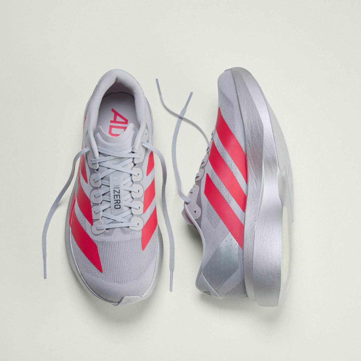 Sapatilhas de Running de Homem Adizero Evo SL Prata-17