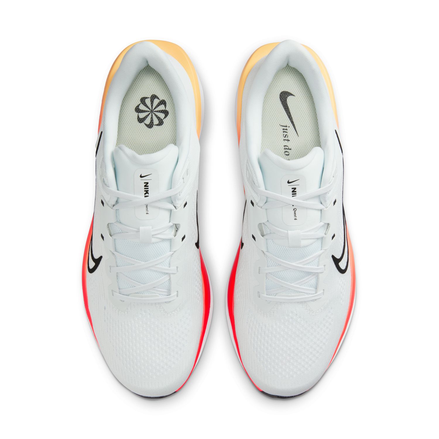 Sapatilhas de Running de Homem Quest 6 Branco-4