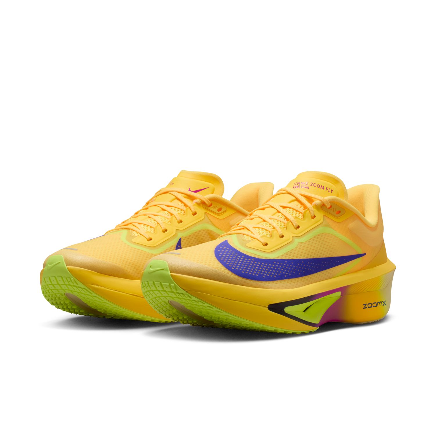 Sapatilhas de Running de Homem Zoom Fly 6 Laranja-3