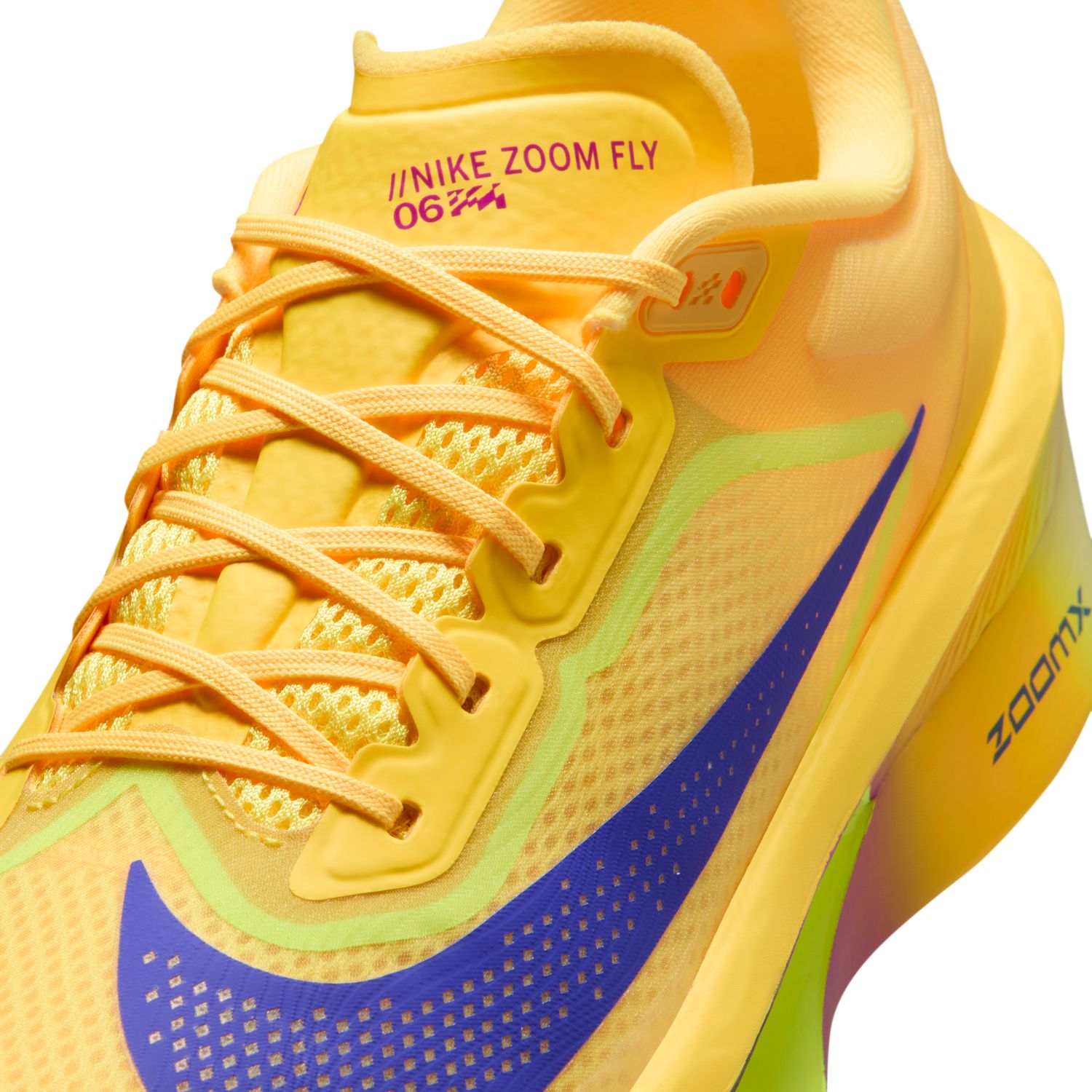 Sapatilhas de Running de Homem Zoom Fly 6 Laranja-10