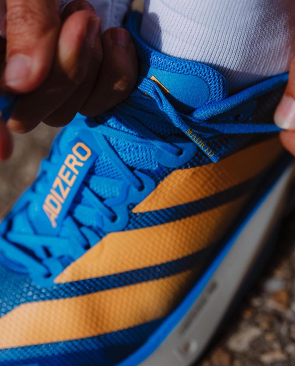 Sapatilhas de Running de Homem adizero Boston 13 edición exclusiva Madrid Adidas Azul-10