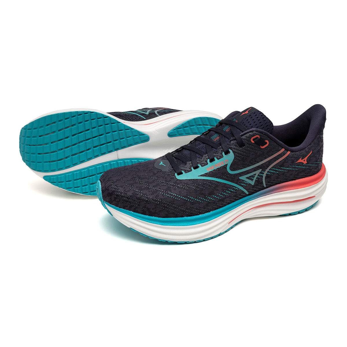 Sapatilhas de Running Wave Rider 29 Cinzento-escuro / Azul-7