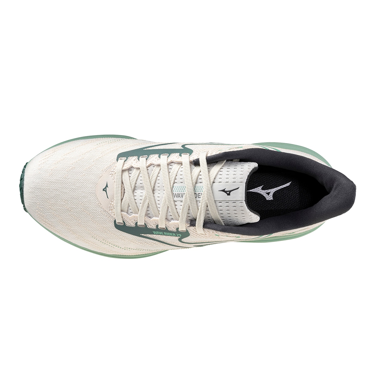Sapatilhas de Running Wave Rider 29 Branco/Verde-4