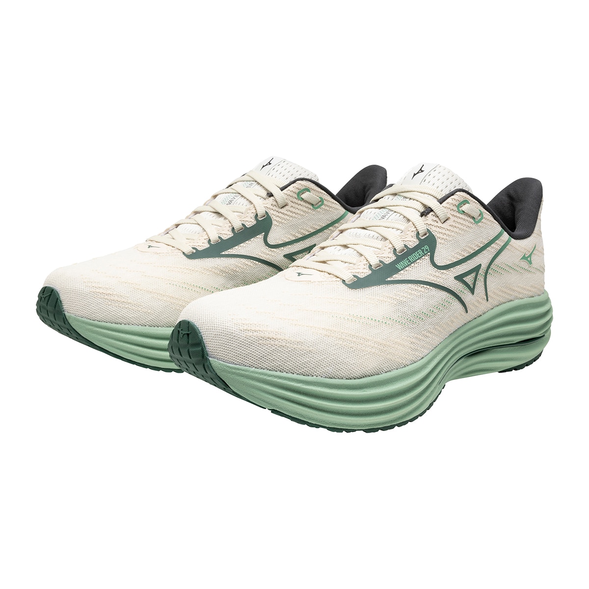 Sapatilhas de Running Wave Rider 29 Branco/Verde-8