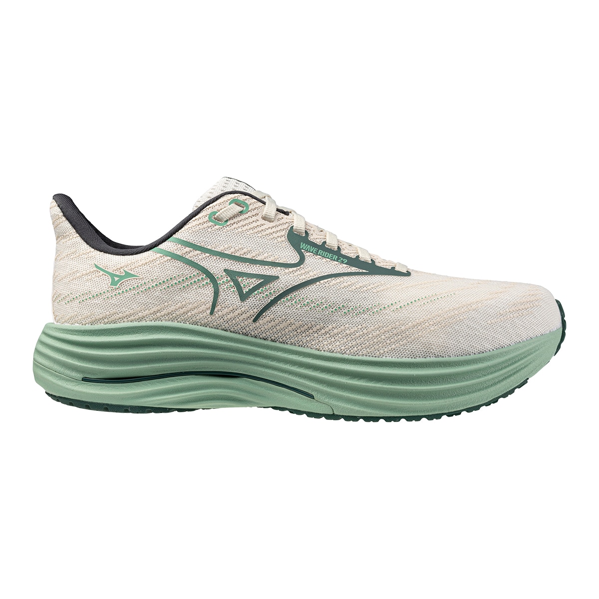 Sapatilhas de Running Wave Rider 29 Branco/Verde-11