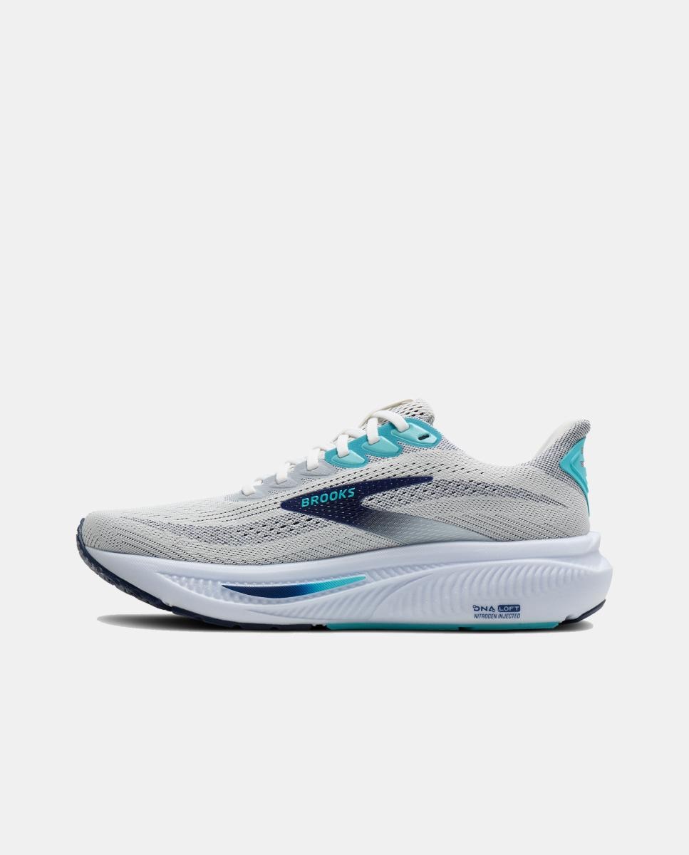 Sapatilhas de Running de Homem Ghost 17 Branco / Azul-4