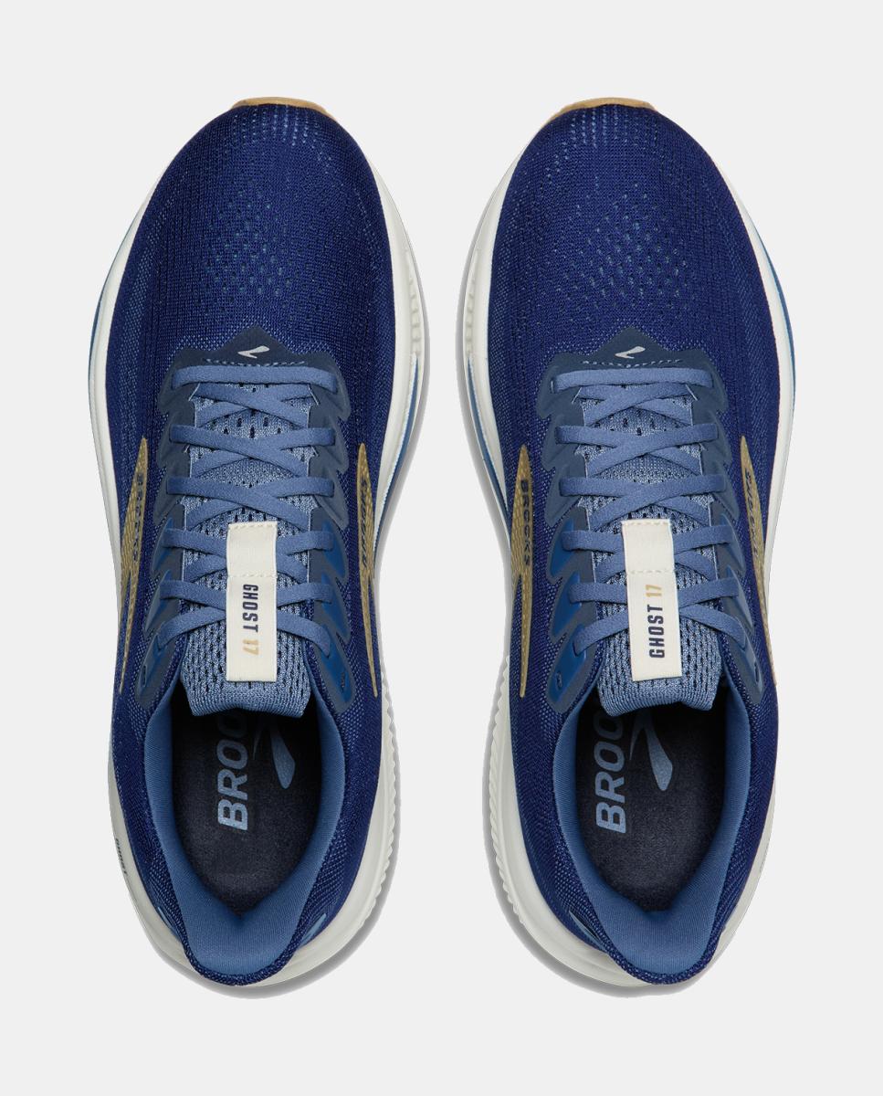 Sapatilhas de Running de Homem Ghost 17 Azul / Castanho-3