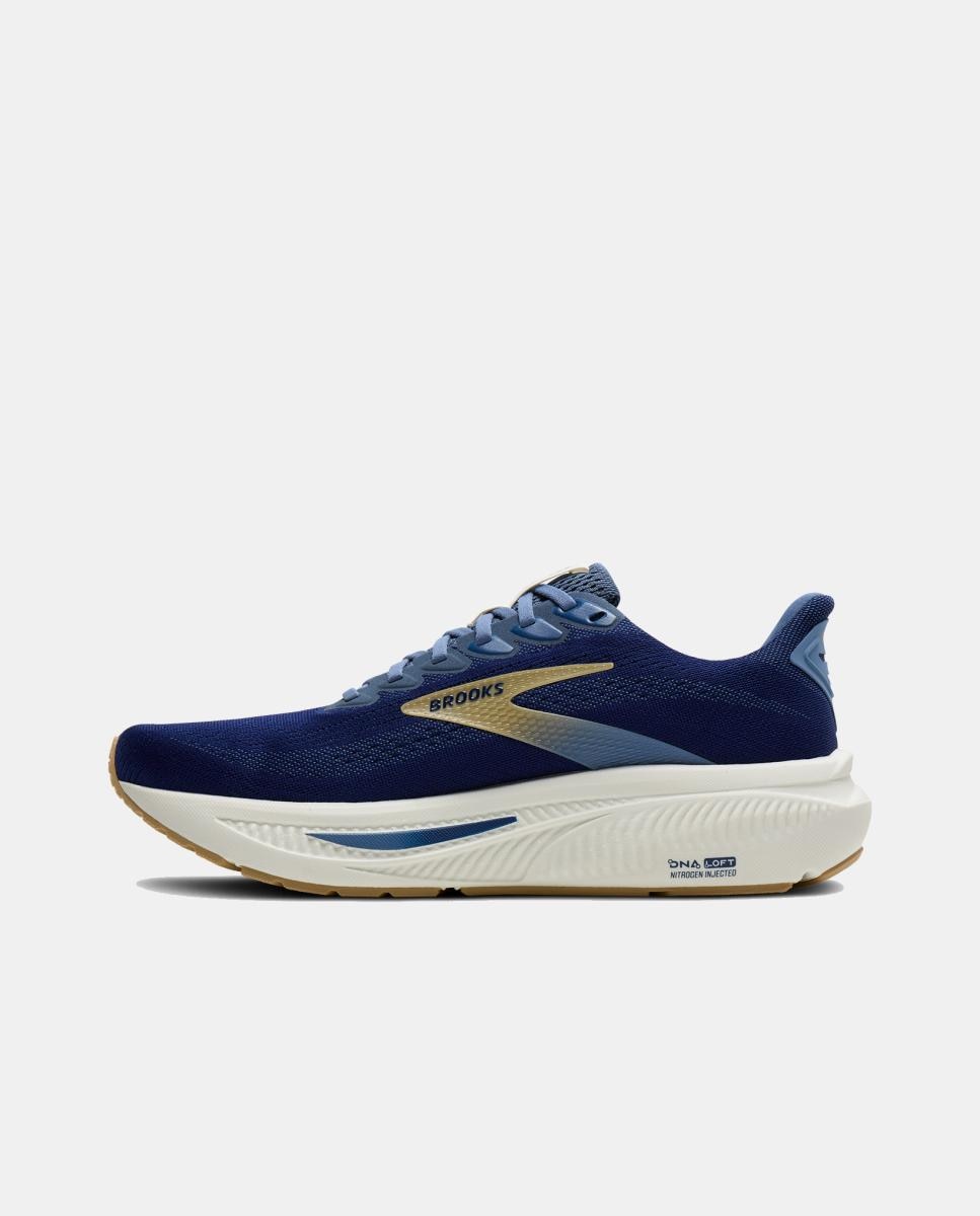 Sapatilhas de Running de Homem Ghost 17 Azul / Castanho-4