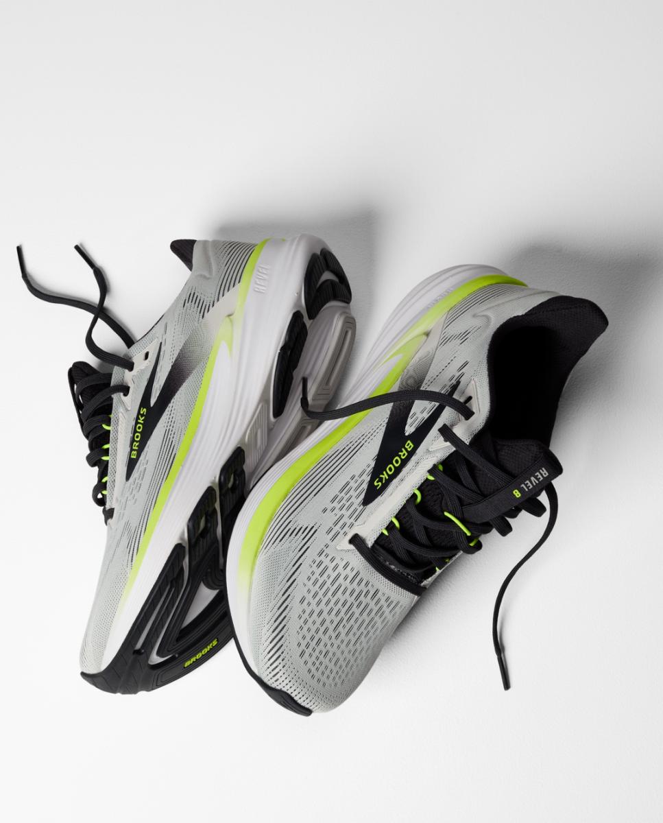 Sapatilhas de Running de Homem Revel 8 Cinzento / Amarelo-8