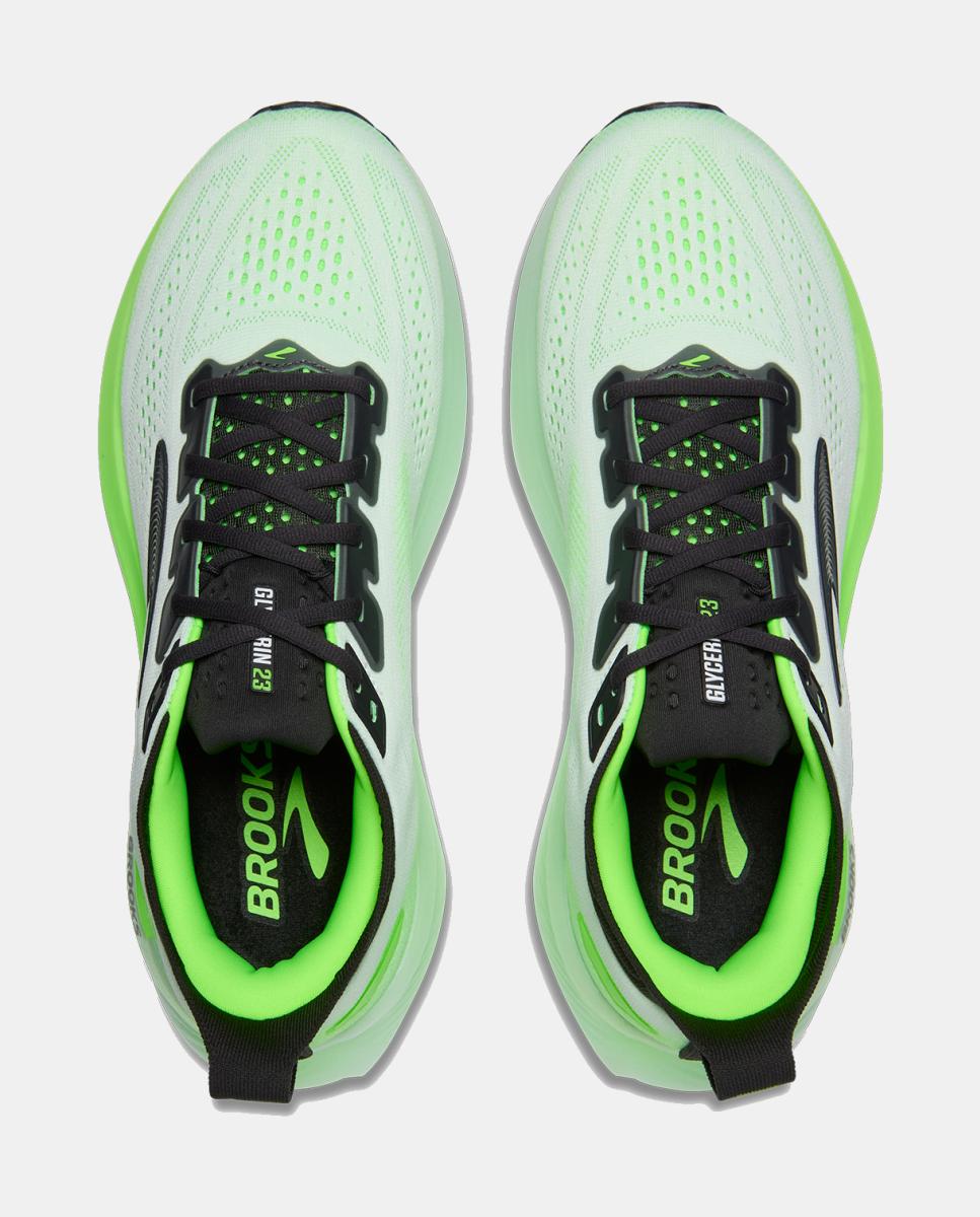 Sapatilhas de Running de Homem Glycerin 23 Branco / Verde-3