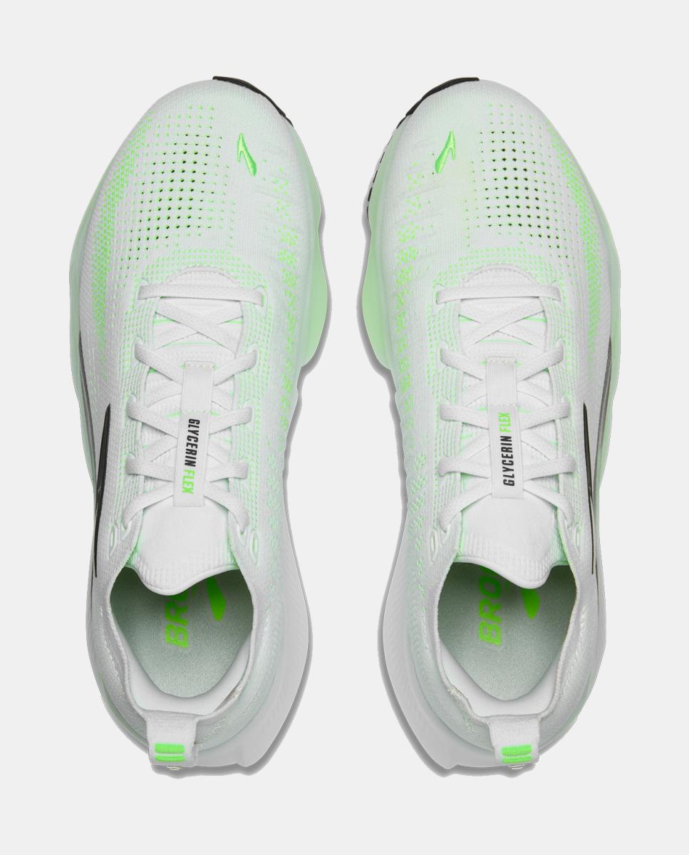 Sapatilhas de Running de Homem Glycerin Flex Bege / Verde-3