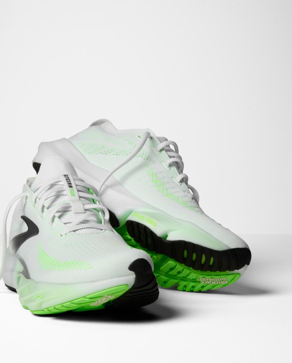 Sapatilhas de Running de Homem Glycerin Flex Bege / Verde-8