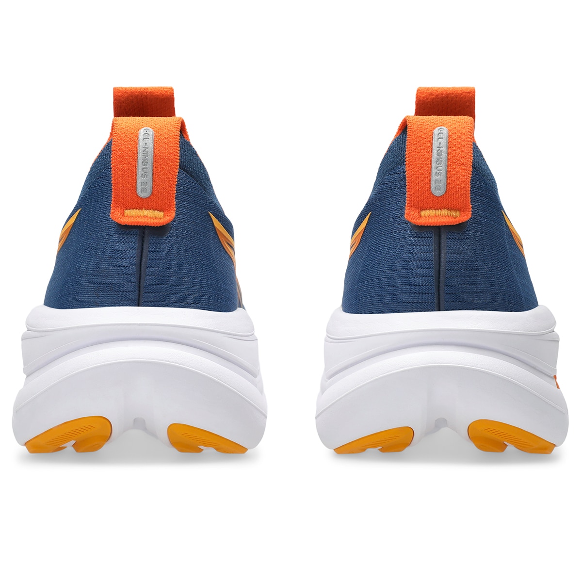 Sapatilhas de Running de Homem Gel-Nimbus 28 Azul / Laranja-2
