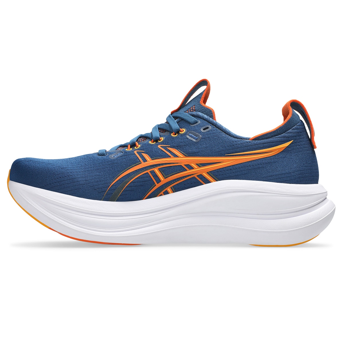 Sapatilhas de Running de Homem Gel-Nimbus 28 Azul / Laranja-6