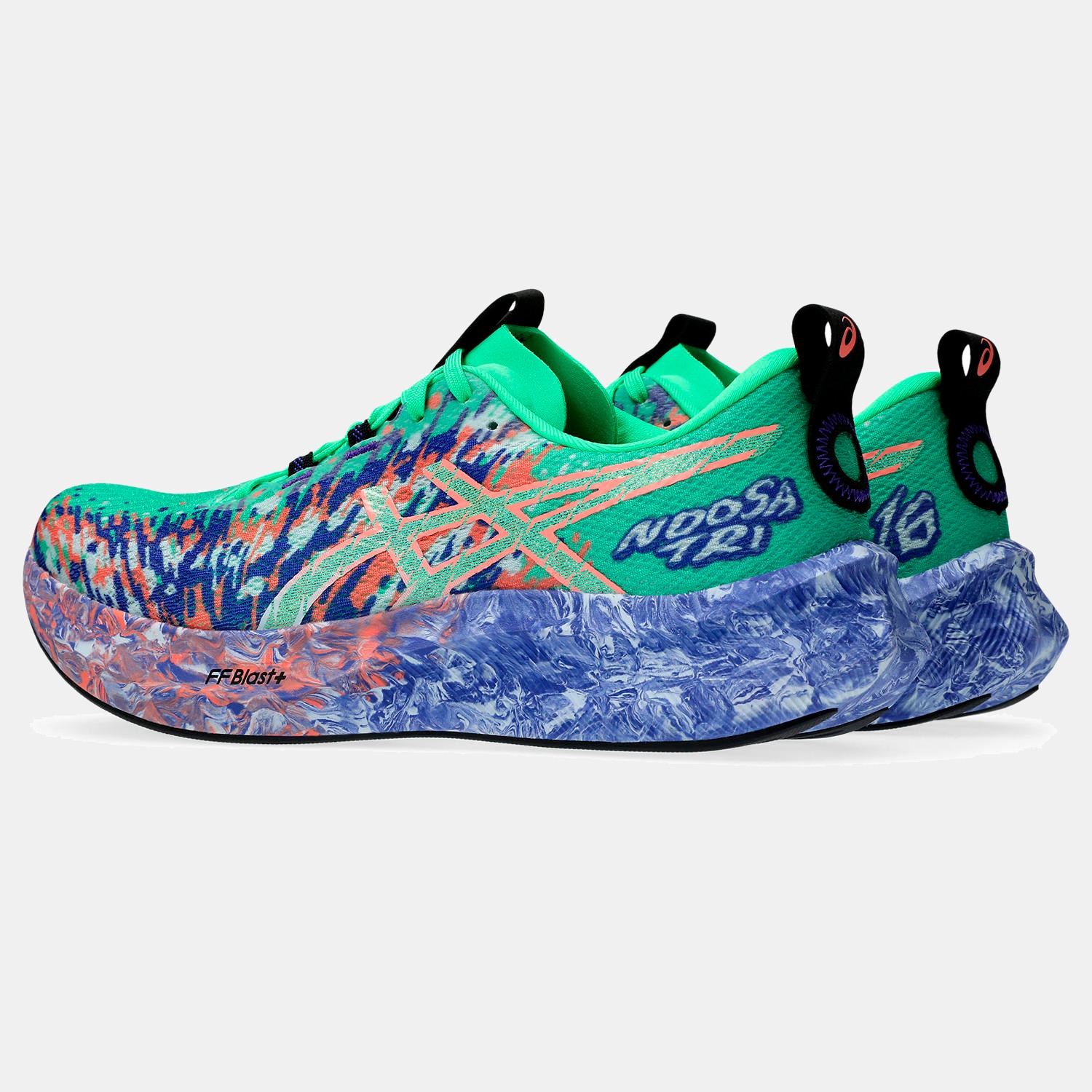 Sapatilhas de Running de Homem Noosa Tri 16 Verde / Azul-3