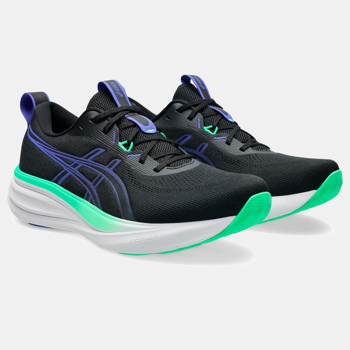 Sapatilhas de Running de Homem Gel-Pulse 17 Preto / Azul-2