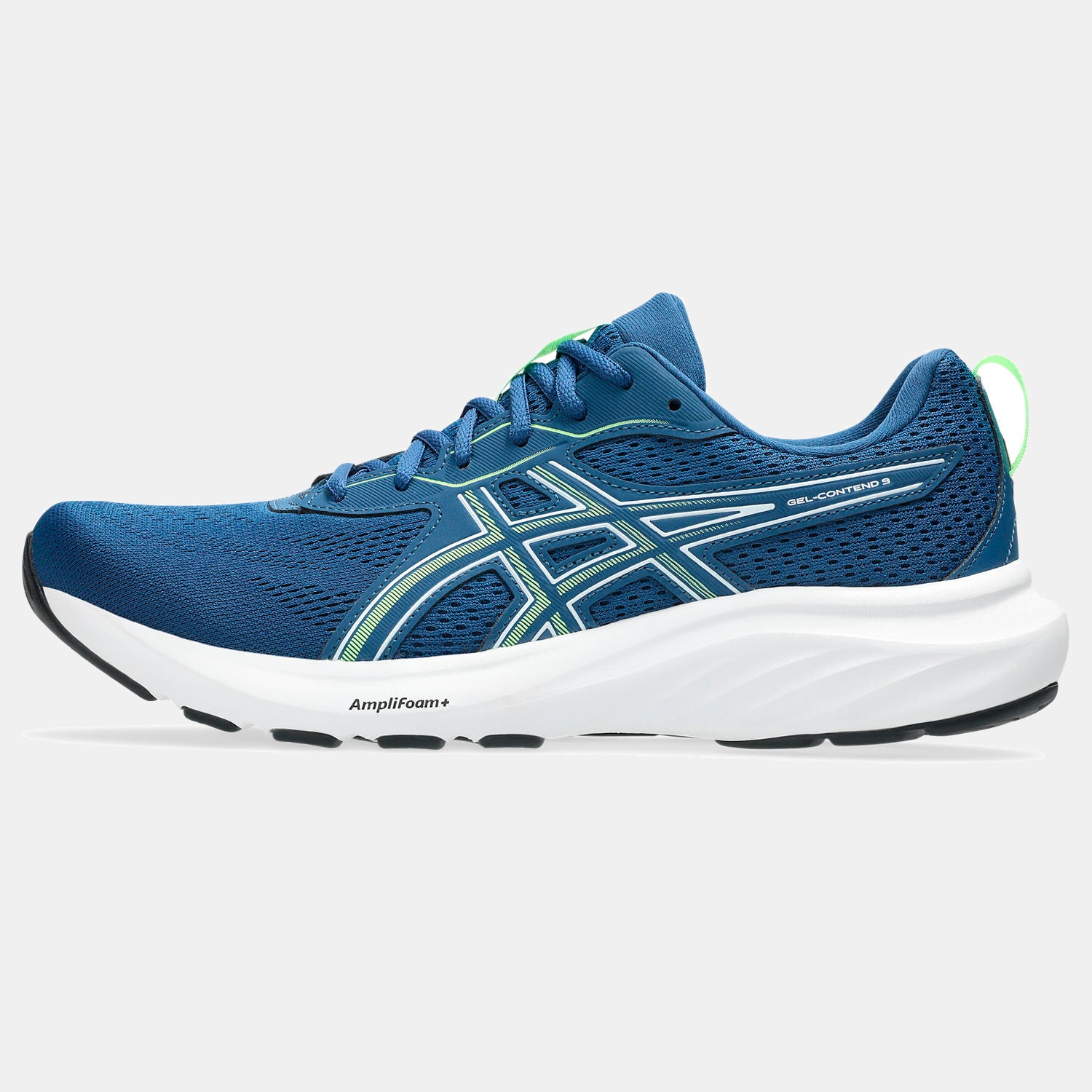 Sapatilhas de Running de Homem Gel-Contend 9 Azul / Verde-4