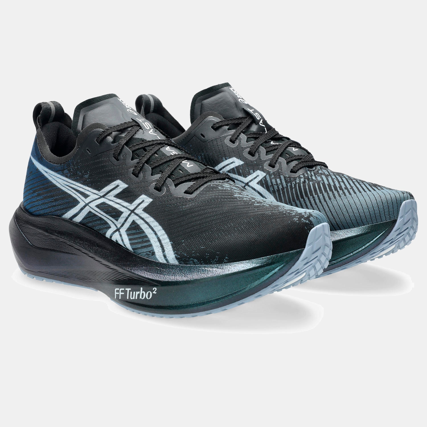 Sapatilhas de Running Unissexo Megablast Preto / Branco-2