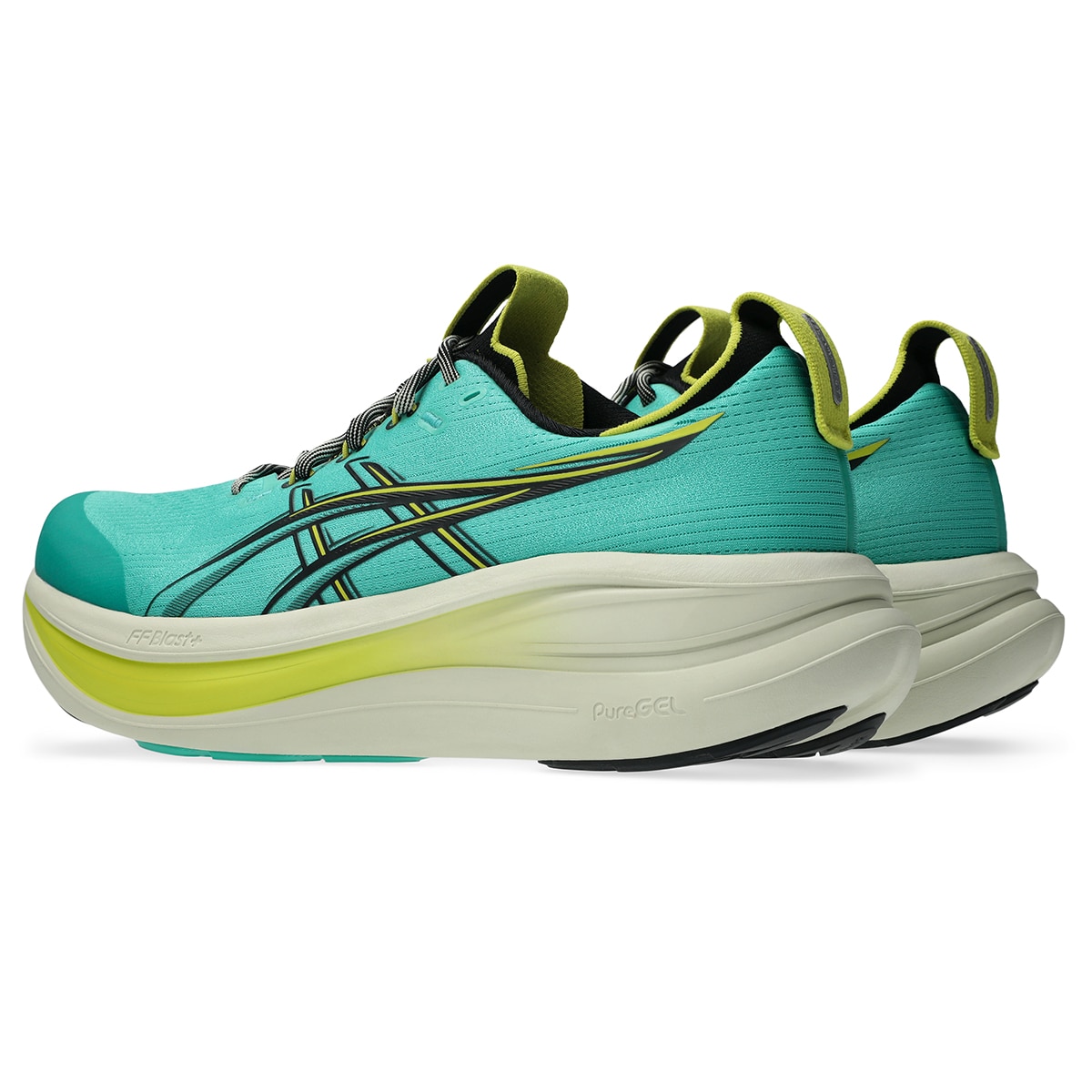 Sapatilhas de Running de Homem Gel-Nimbus 28 TR Verde / Preto-4