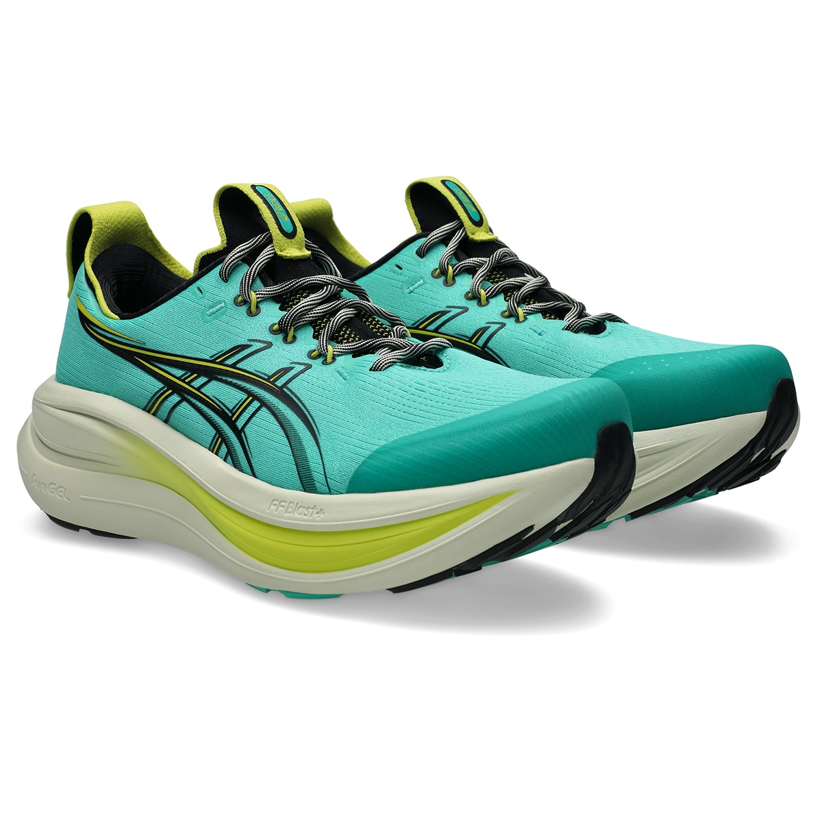 Sapatilhas de Running de Homem Gel-Nimbus 28 TR Verde / Preto-5