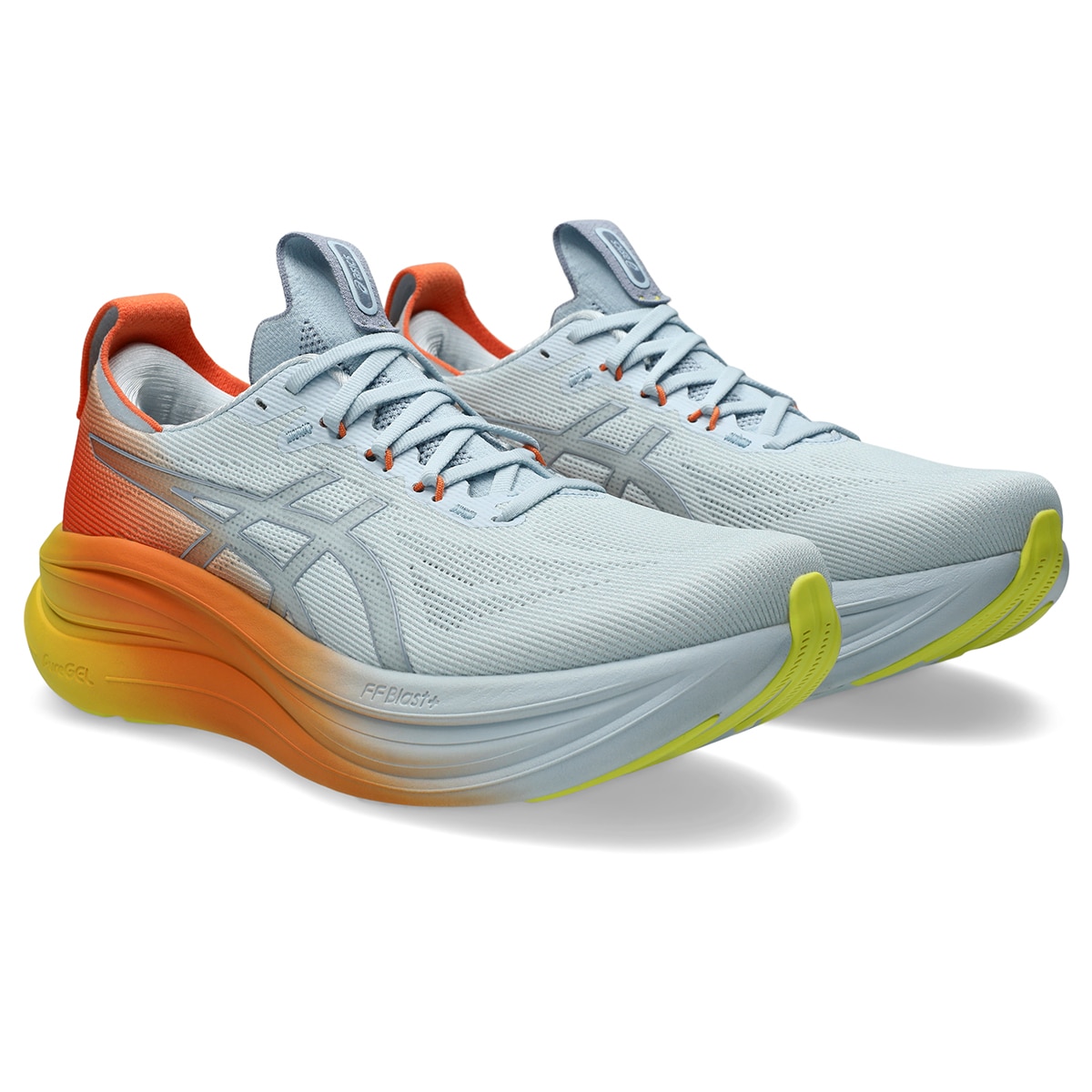 Zapatillas Running de hombre GEL-NIMBUS 28 ASICS - Azul / Naranja Azul / Naranja-5