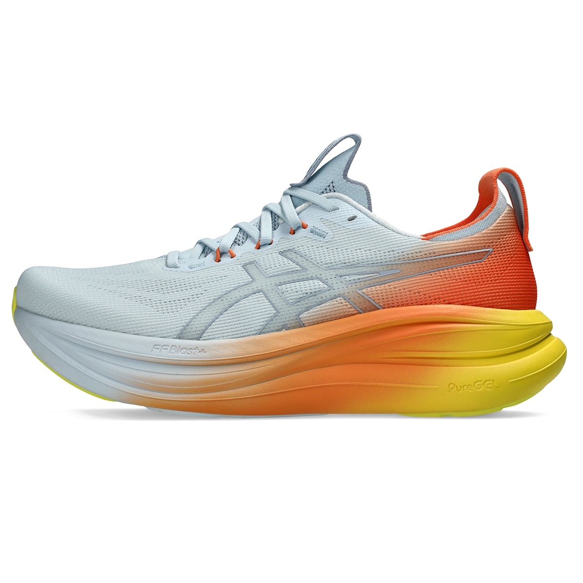 Zapatillas Running de hombre GEL-NIMBUS 28 ASICS - Azul / Naranja Azul / Naranja-7