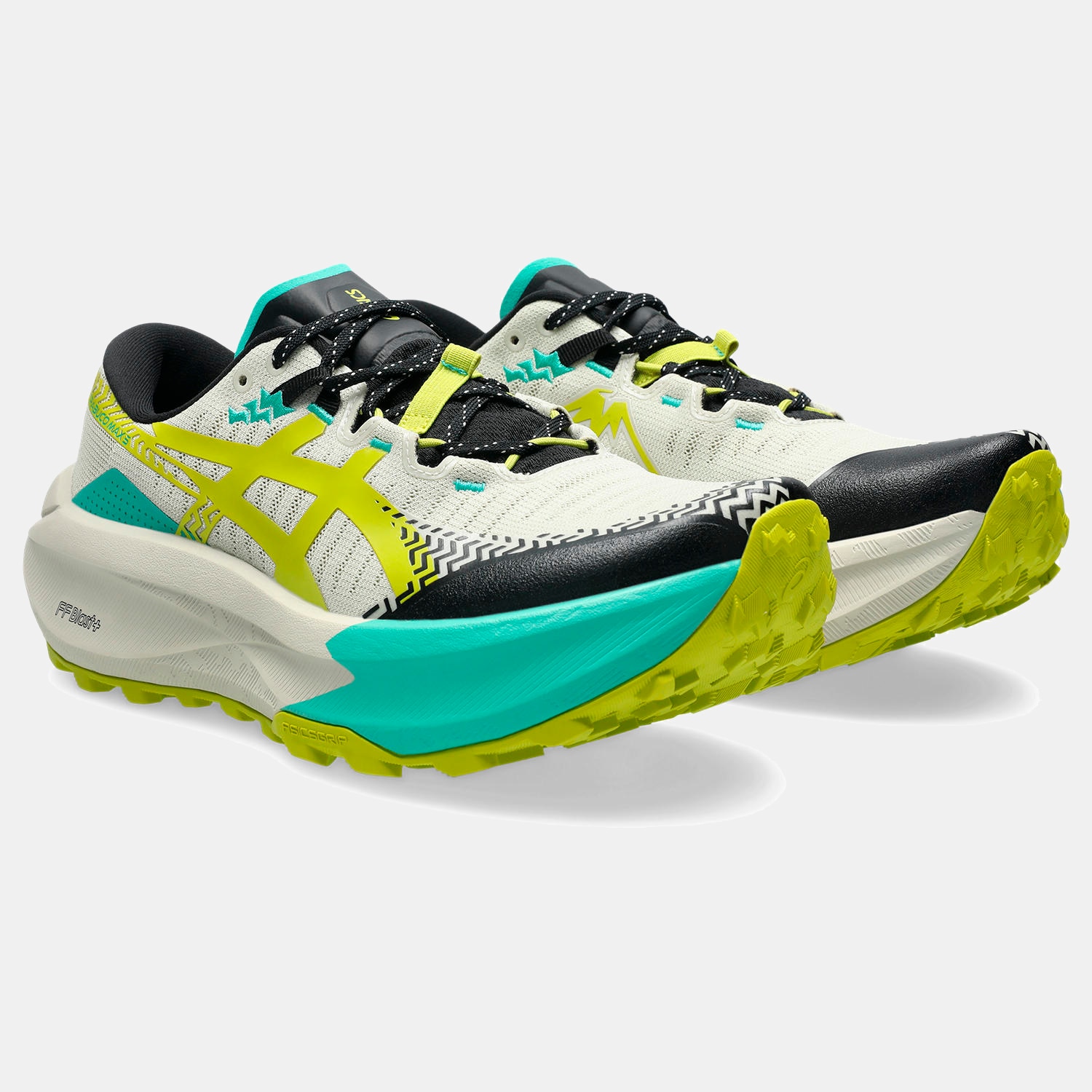 Sapatilhas de Running de Homem Trabuco Max 5 Cinzento/Verde-2