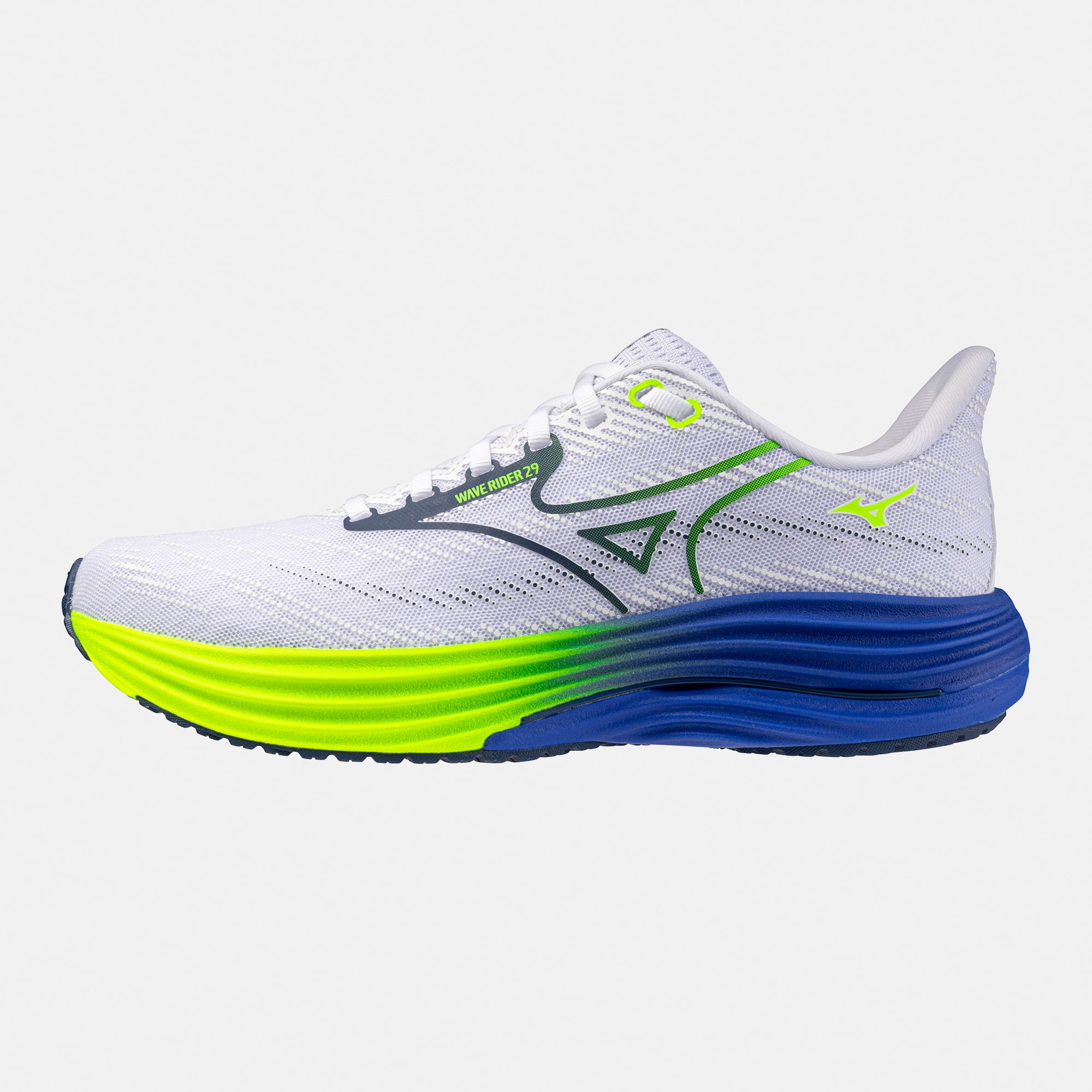 Sapatilhas Desportivas de Running de Homem Wave Rider 29 Branco / Azul-2