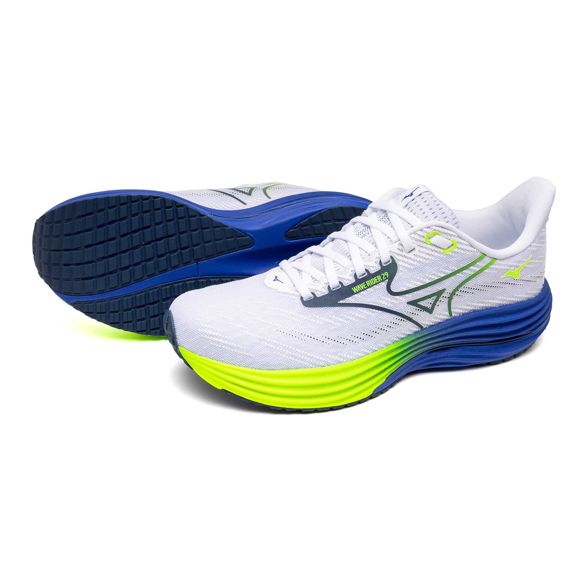 Sapatilhas Desportivas de Running de Homem Wave Rider 29 Branco / Azul-10